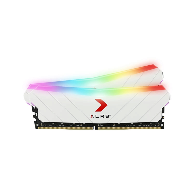 RAM DDR4(3200) 16GB (8GBX2) PNY XLR8  RGB WHITE(MD16GK2D4320016XRGBW)