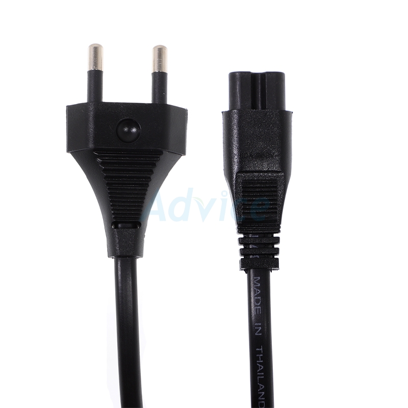 Cable POWER AC 2 รูกลม (1.8M) POWERMAX (มอก.)
