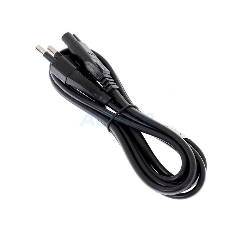 Cable POWER AC (1.8M) POWERMAX 2 รูกลม หนา 0.75mm (มอก.)                        