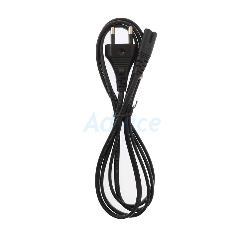 Cable POWER AC (1.8M) POWERMAX 2 รูกลม หนา 0.75mm (มอก.)                        
