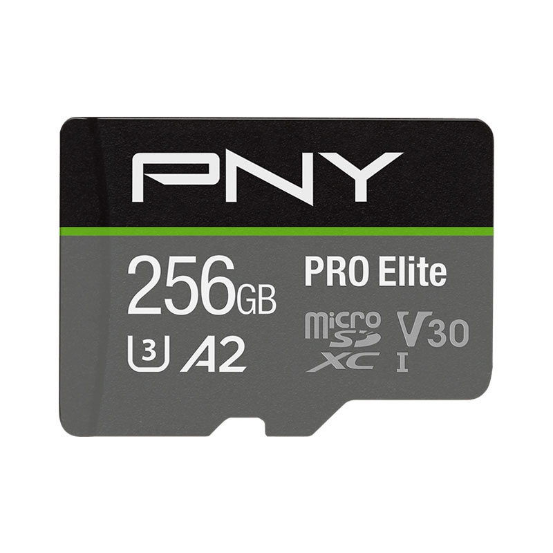 256GB Micro SD Card PNY Pro Elite P-SDU256V32100PRO-GE (U3 100MB/s,)