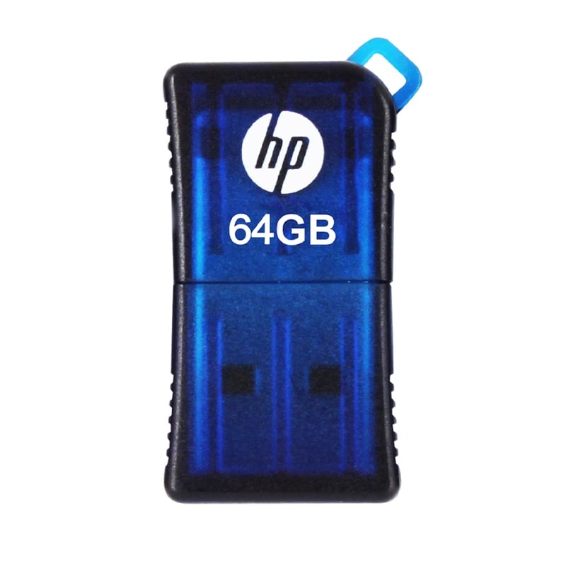 64GB Flash Drive HP (V165W) HPFD165W2-64 Blue
