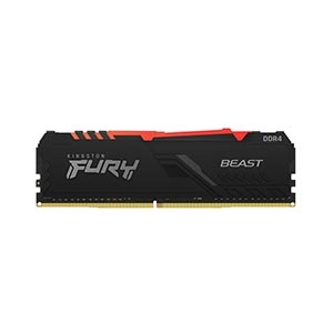 RAM DDR4(2666) 8GB KINGSTON FURY BEAST RGB (KF426C16BBA/8)