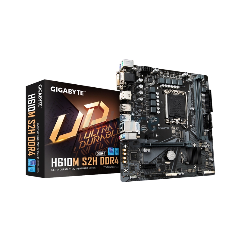 Buy GIGABYTE M/B H610M S2H V3 DDR4 - Available in UAE, Dubai, Abu Dhabi, Sharjah