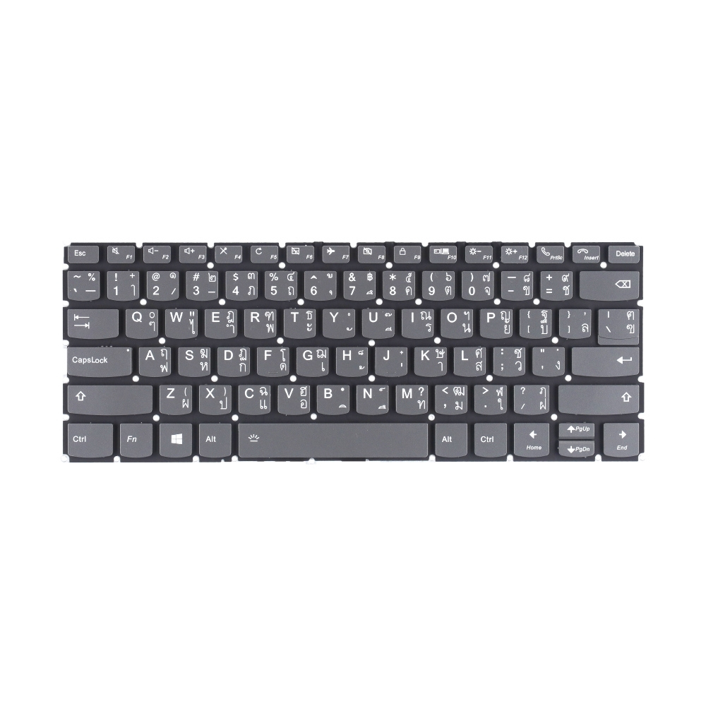 Keyboard LENOVO Yoga 530-14IKB/530-14ARR Backlit (Black) 'PowerMax' (สกรีนไทย-อ)