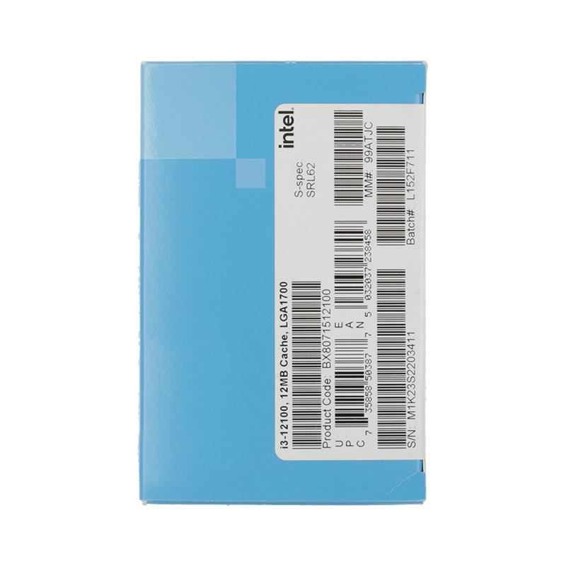 CPU INTEL CORE I3-12100 LGA 1700
