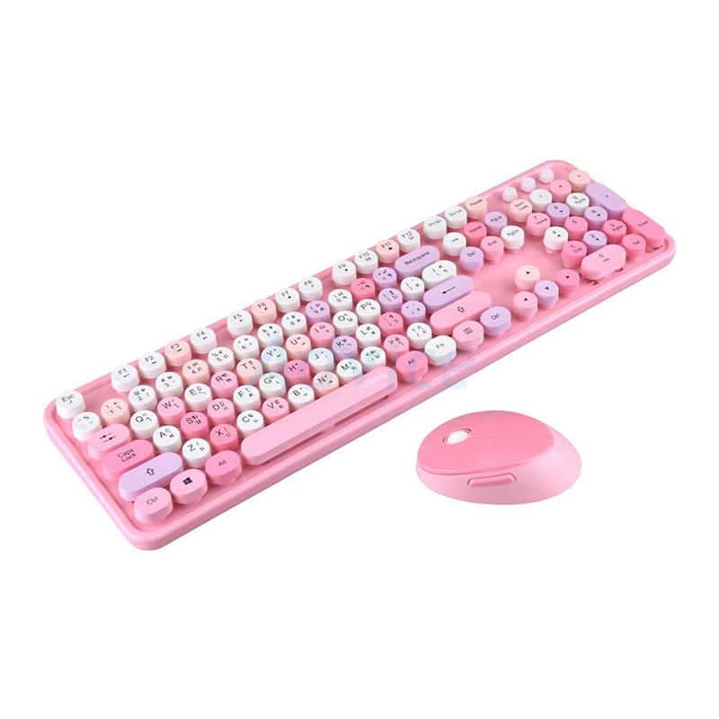 COMBO SET WIRELESS MOFII SWEET MIXED PINK