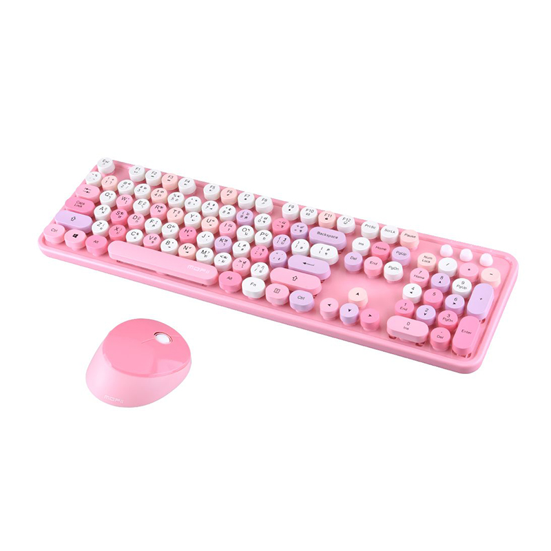 COMBO SET WIRELESS MOFII SWEET MIXED PINK