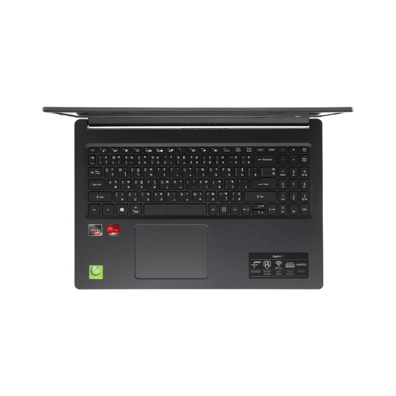 Notebook Acer Aspire A315-23-R2ZJ/T00Y (Black)