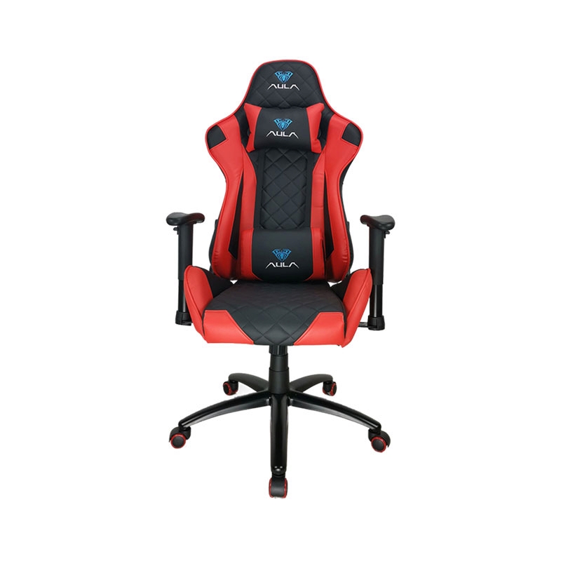 CHAIR AULA F1029 (BLACK/RED)