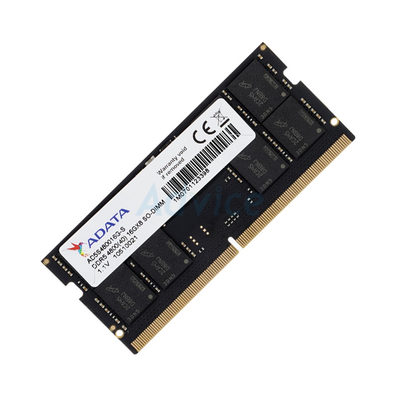 RAM DDR5 16GB ADATA 4800MHz Notebook เร็ว แรง อัปเกรดสุดคุ้ม!