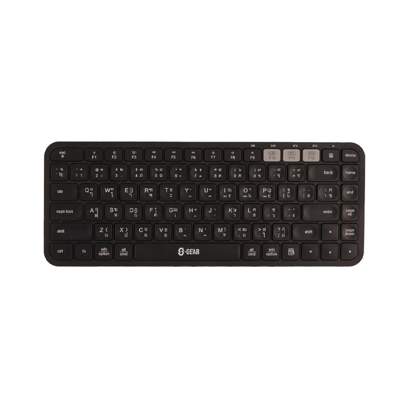 BLUETOOTH Multi-Device Keyboard SGEAR (KB-H701) Black