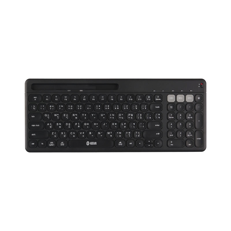 BLUETOOTH Multi-Device Keyboard SGEAR (KB-H801) Black