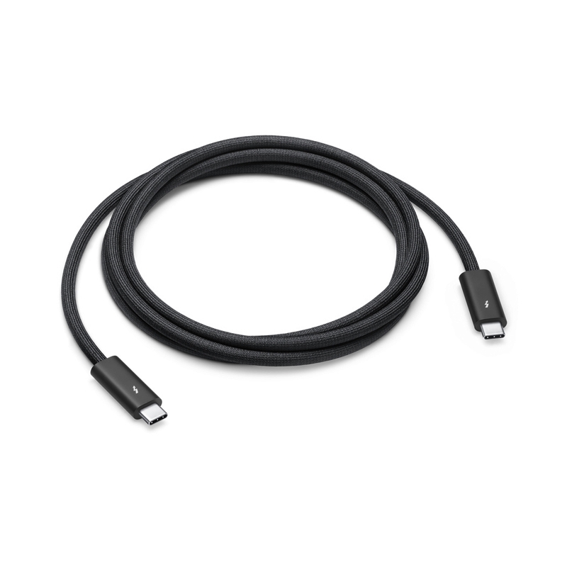 1.8M Cable Thunderbolt 4 Pro APPLE (MN713ZA/A) Black
