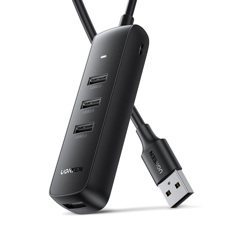 4 Port USB HUB v3.0 UGREEN (10915) Black