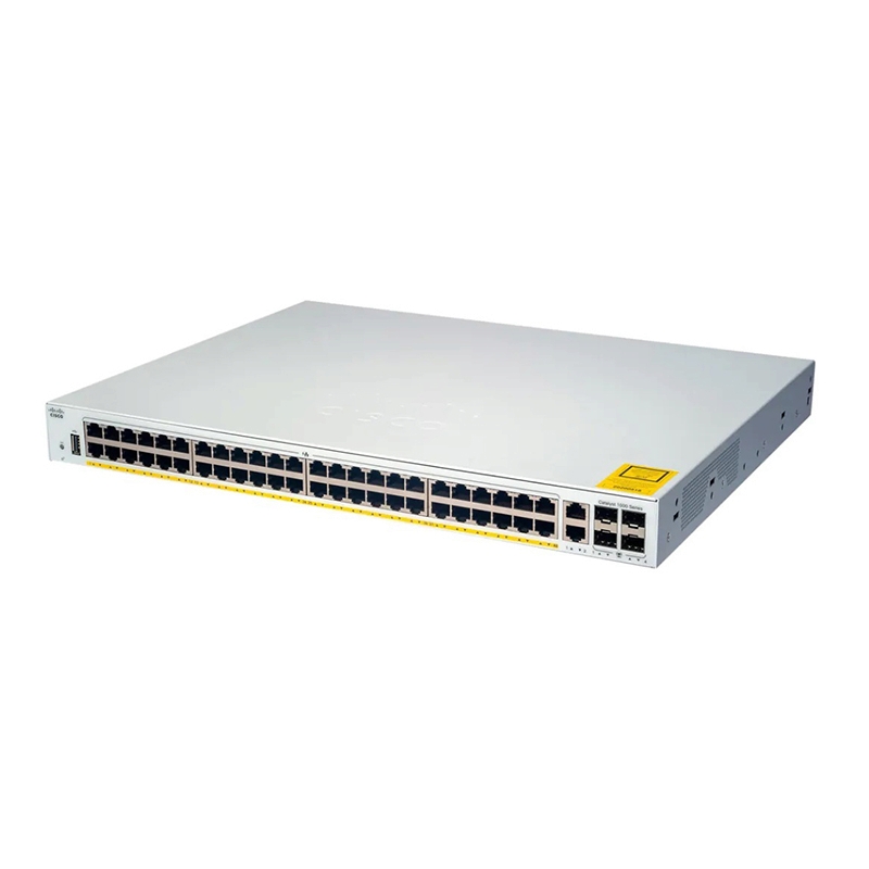 Gigabit Switching Hub CISCO Catalyst (C1000-48P-4G-L) 48 Port PoE + 4 Port SFP (
