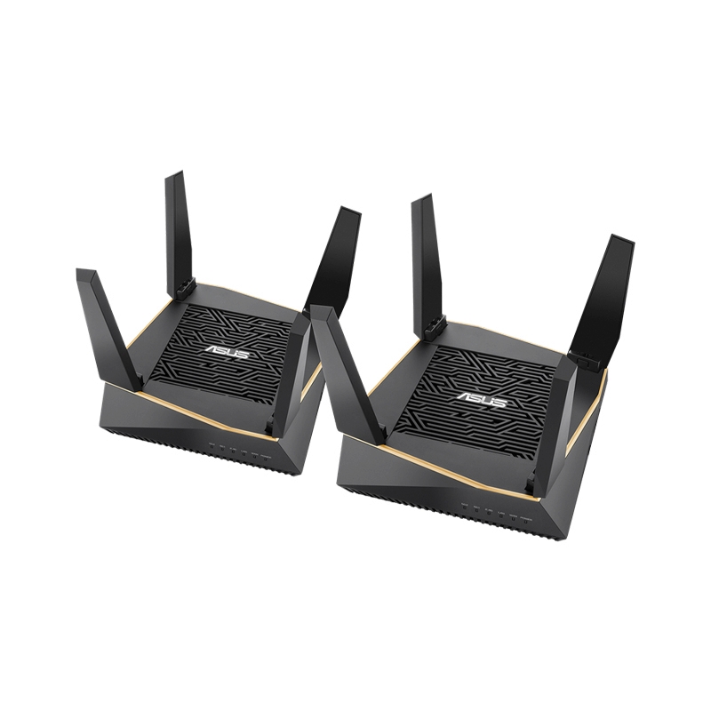 Router ASUS (RT-AX92U) Wireless AX6100 Dual Band Gigabit Wi-Fi 6 (Pack 2)