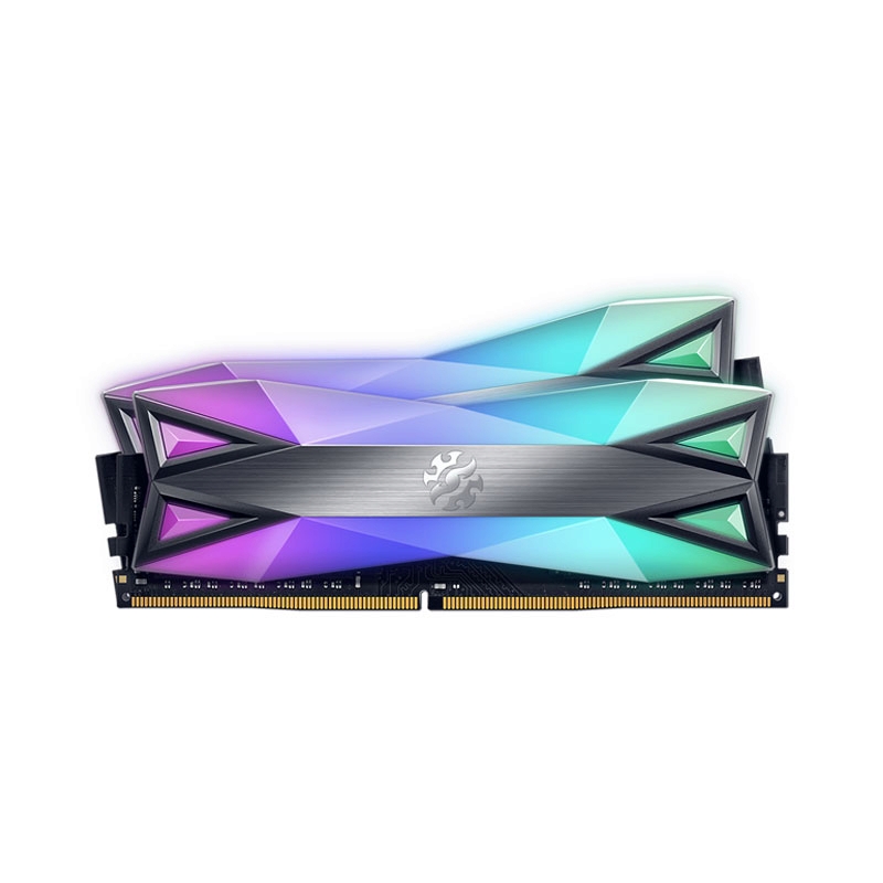 RAM DDR4(3600) 16GB (8GBX2) ADATA D60G XPG RGB BLACK (AX4U36008G18I-DT60)