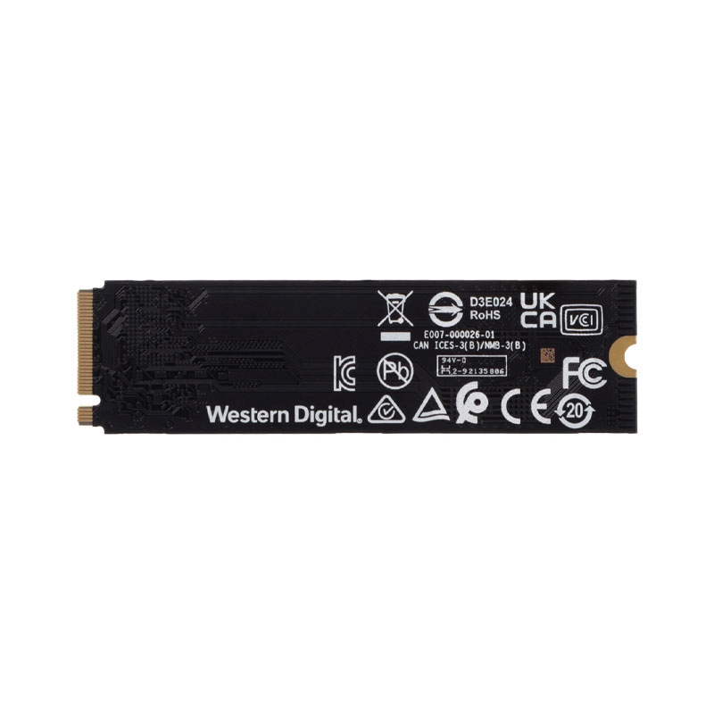 250 GB SSD M.2 PCIe WD BLACK SN770 (WDS250G3X0E) NVMe