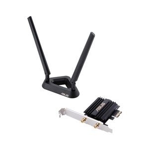 Wireless PCIe Adapter ASUS (PCE-AX58BT) AX3000 Dual Band WI-FI 6 Bluetooth 5.0