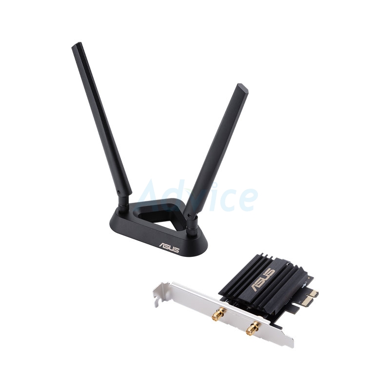 Wireless PCIe Adapter ASUS (PCE-AX58BT) AX3000 Dual Band WiFi 6 Bluetooth 5.0