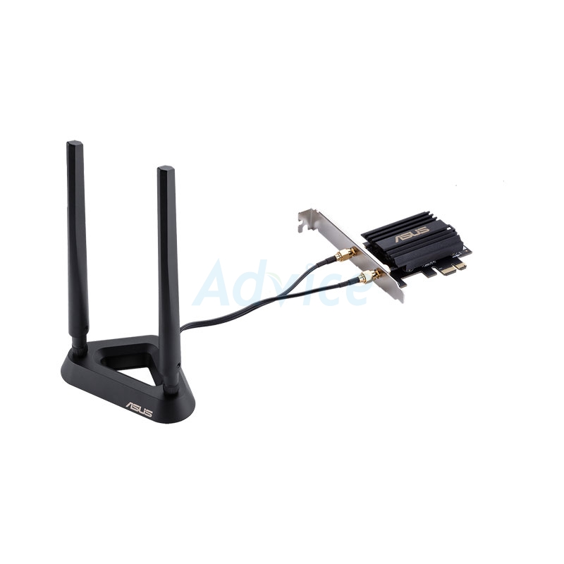Wireless PCIe Adapter ASUS (PCE-AX58BT) AX3000 Dual Band WiFi 6 Bluetooth 5.0