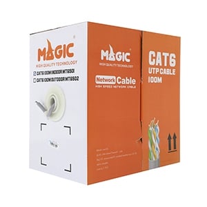 CAT6 UTP Cable (100m/Box) MAGICTECH (MT6501)