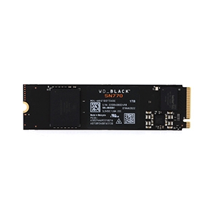 1 TB SSD M.2 PCIe 4.0 WD BLACK SN770 (WDS100T3X0E) NVMe