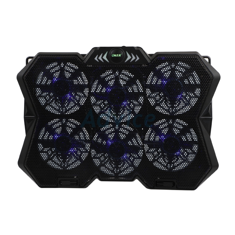 Cooler Pad (6 Fan) OKER F-749 Black                                             