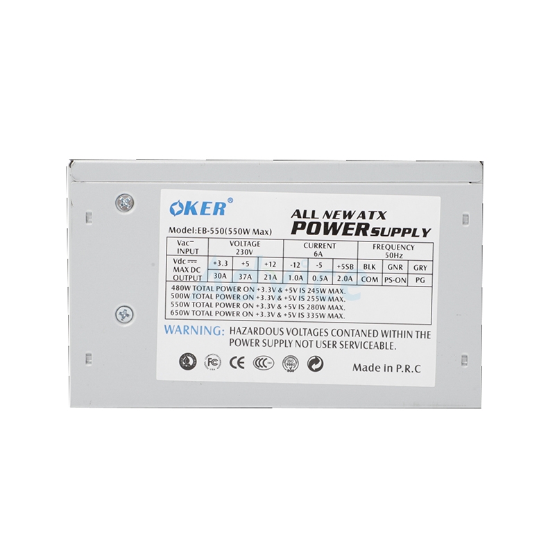 POWER SUPPLY 550W OKER EB-550W