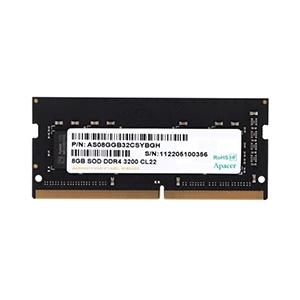 RAM DDR4(3200, NB) 8GB APACER 8 CHIP (ES.08G21.GSH)