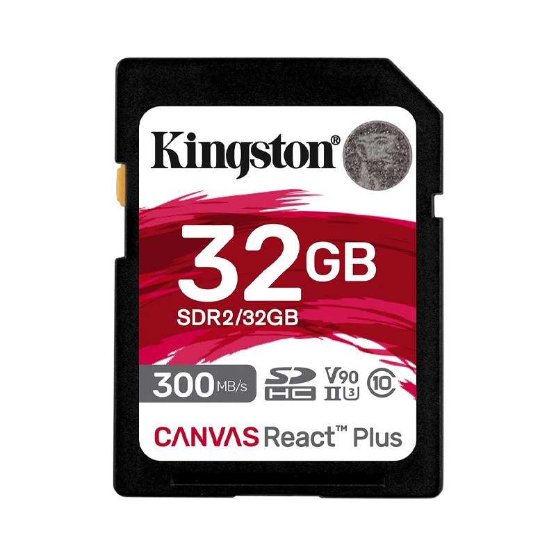 32GB SD Card KINGSTON Canvas Select Plus SDR2 (300MB/s,)