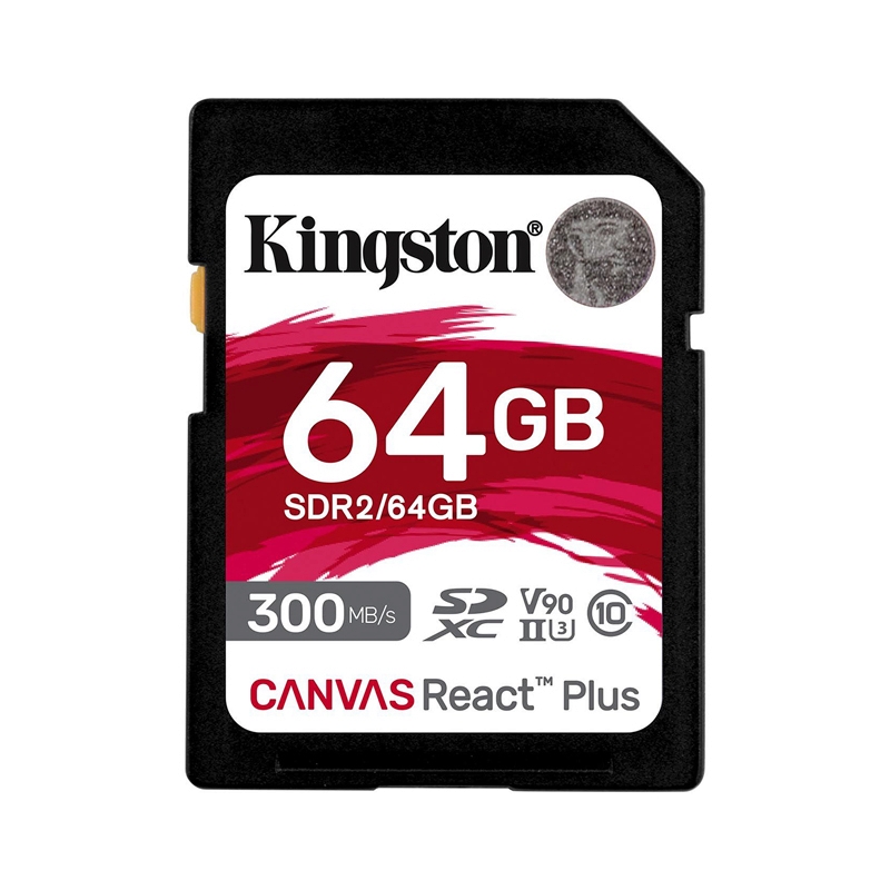 64GB SD Card KINGSTON Canvas Select Plus SDR2 (300MB/s,)