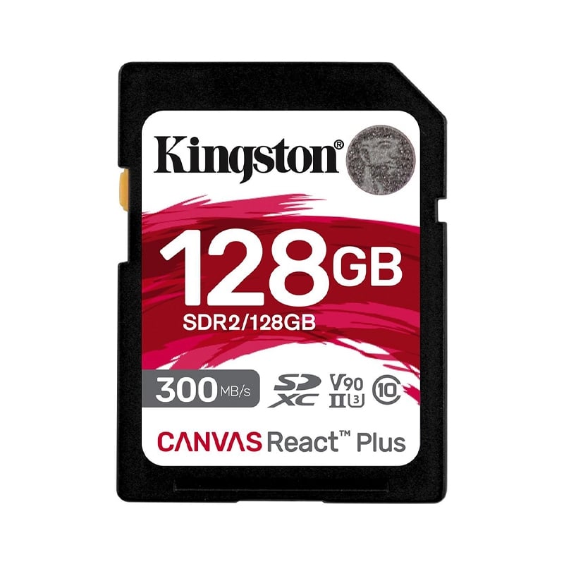 128GB SD Card KINGSTON Canvas Select Plus SDR2 (300MB/s,)