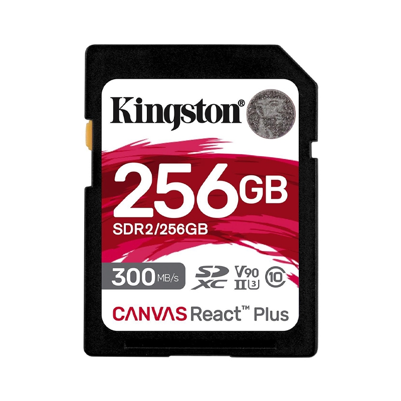 256GB SD Card KINGSTON Canvas Select Plus SDR2 (300MB/s,)