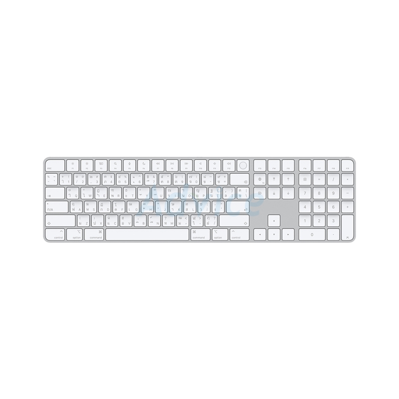 Apple Magic Keyboard with Touch ID and Numeric Keypad for Mac Lightning Port (MK2C3TH/A)