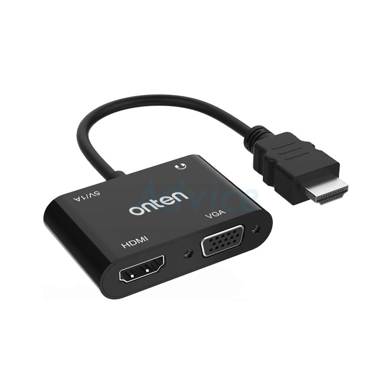 Converter HDMI TO HDMI/VGA (AUDIO) ONTEN (OTN-5165HV)