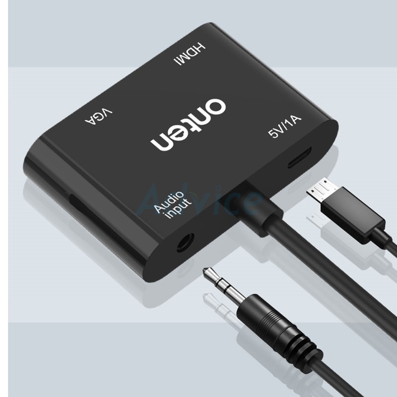 Converter HDMI TO HDMI/VGA (AUDIO) ONTEN (OTN-5165HV)                           