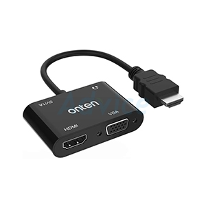 Converter HDMI (M/F) TO HDMI + VGA AUDIO ONTEN (OTN-5165HV)