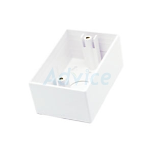 Wall Box 2x4 ลึก 47mm. LINK (US-2016) White