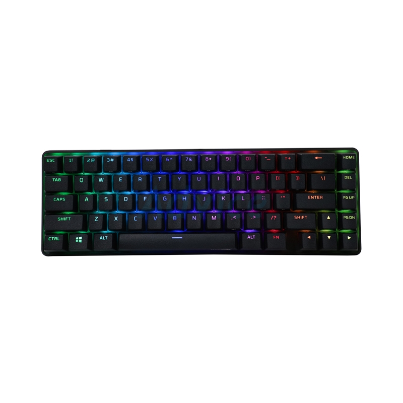 KEYBOARD HYPERX ALLOY ORIGINS 65 /EN (AQUA TACTILE SWITCH คีย์บอร์ด)