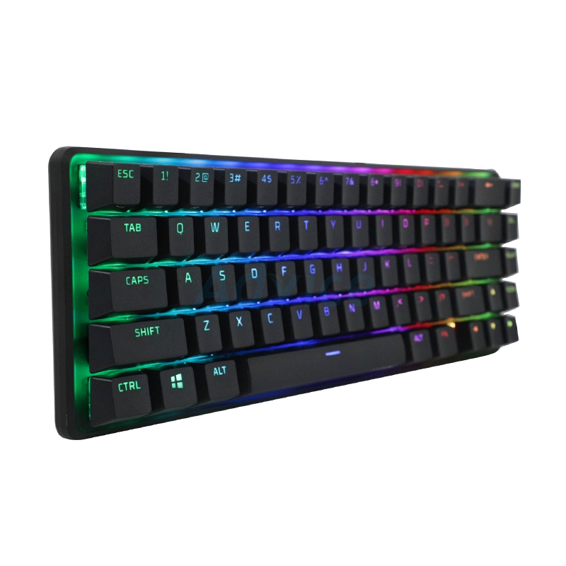 KEYBOARD HYPERX ALLOY ORIGINS 65 /EN (AQUA TACTILE SWITCH คีย์บอร์ด)