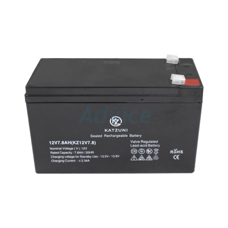 BATTERY UPS 7.8Ah/12V KATZUNI (KZ12V7.8)                                        