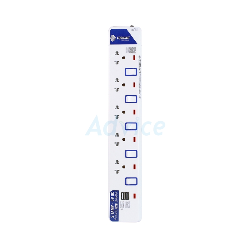 POWER BAR 3M TOSHINO ET915USB White