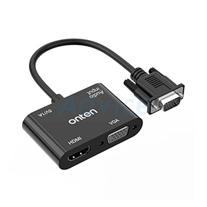 Converter VGA TO HDMI + AUDIO ONTEN (OTN-5138HV)