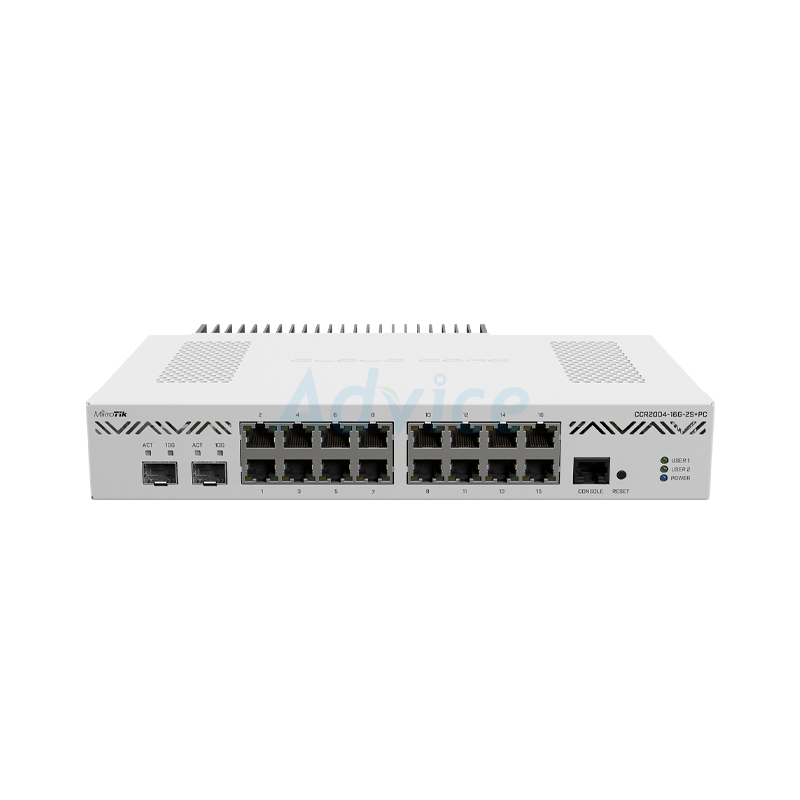 Router Board MIKROTIK (CCR2004-16G-2S+PC)