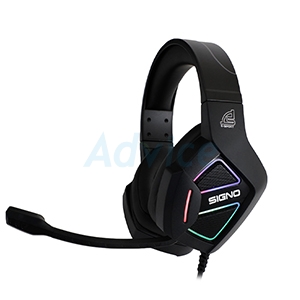 HEADSET SIGNO HP834 SPHERE BLACK (7.1)