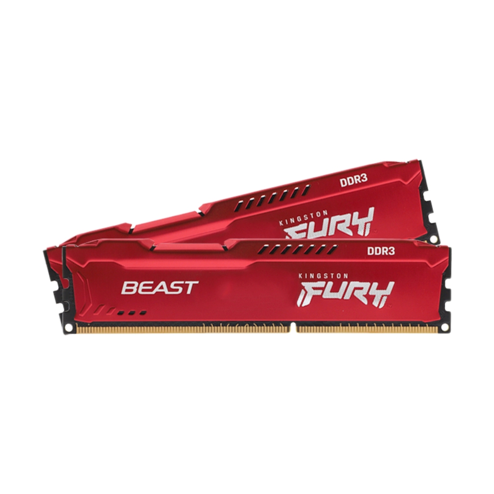 RAM DDR3(1600) 8GB (4GBX2) KINGSTON FURY BEAST (KF316C10BRK2/8)