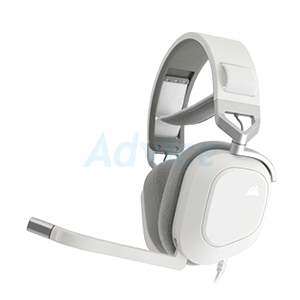 HEADSET CORSAIR HS80 RGB WIRED WHITE (7.1)