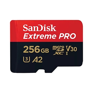 256GB Micro SD Card SANDISK Extreme Pro SDSQXCD-256G-GN6MA (200MB/s.)